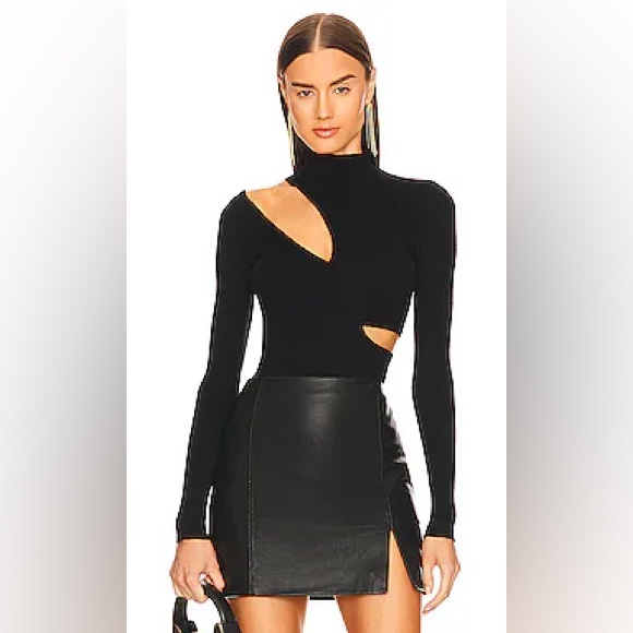 REVOLVE Sweaters - NWT Michael Costello x REVOLVE Soraya Sweater in Black, size Small